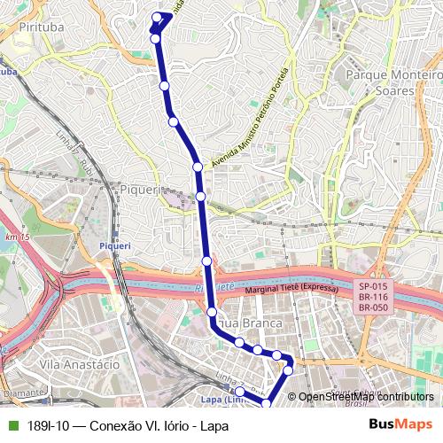 189l-10 bus Line Map