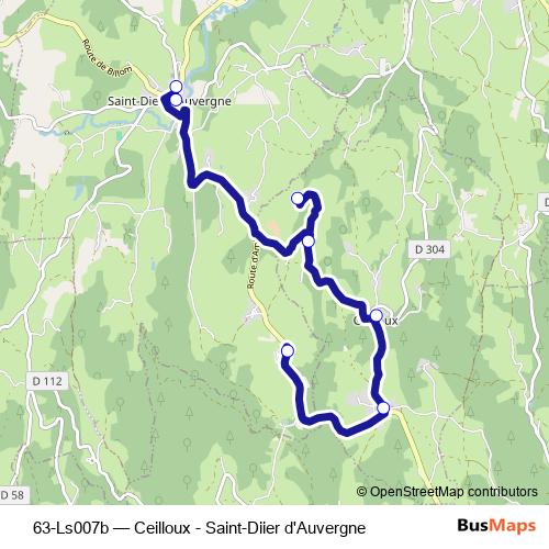 63-Ls007b bus Line Map