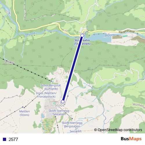 2577 funicular Line Map