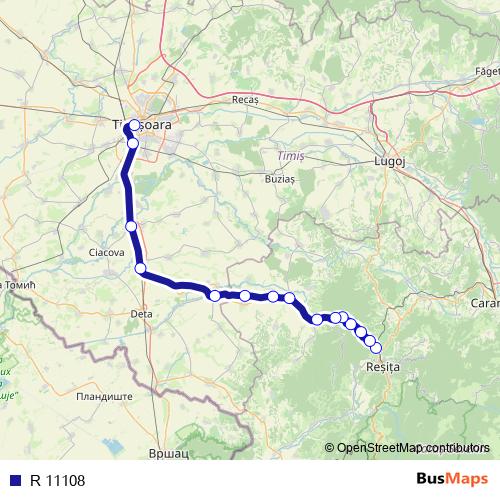 R 11108 rail Line Map