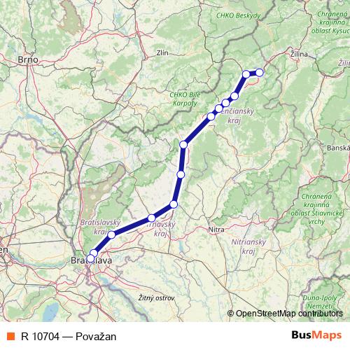 R 10704 rail Line Map