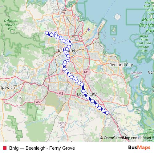 Bnfg rail Line Map