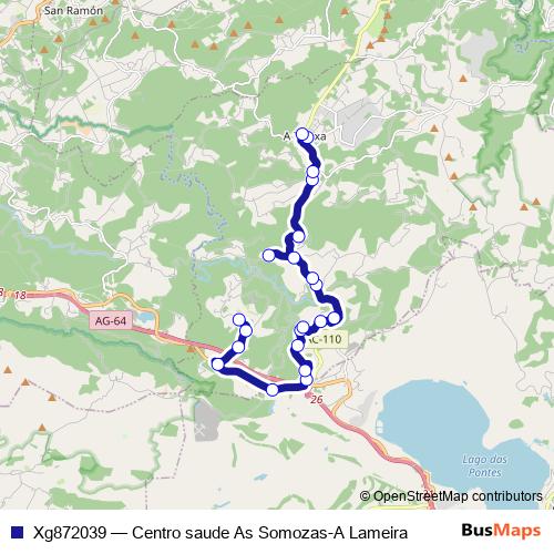 Xg872039 bus Line Map