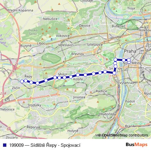 199009 tram Line Map