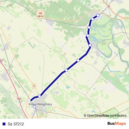 Sz 37212 rail Line Map