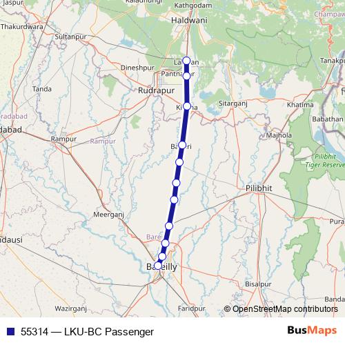 55314 rail Line Map