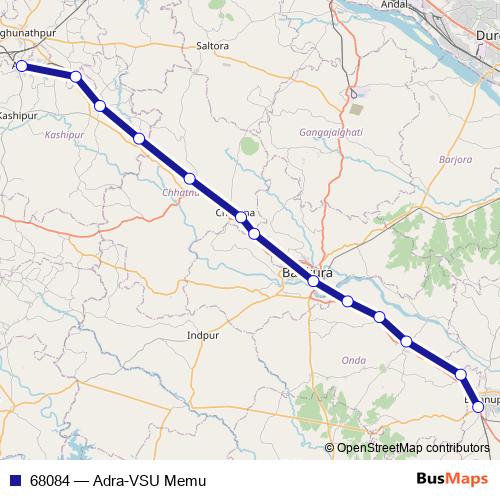 68084 rail Line Map
