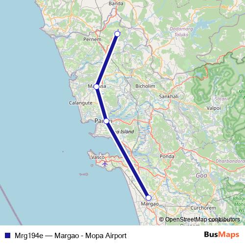 Mrg194e bus Line Map