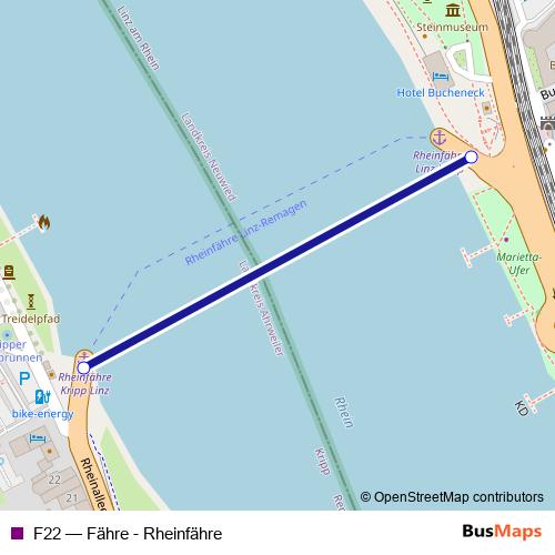 F22 monorail Line Map