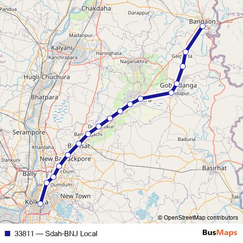 33811 rail Line Map