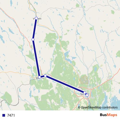7471 rail Line Map