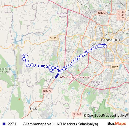 227-L bus Line Map
