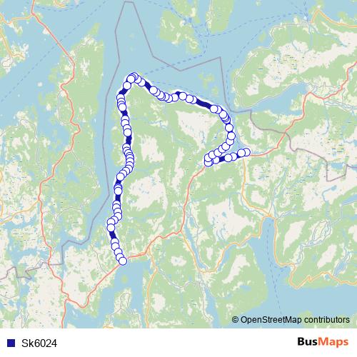 Sk6024 bus Line Map