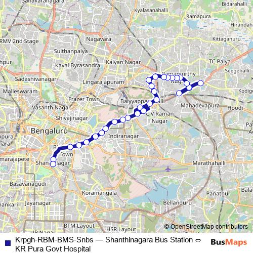 Krpgh-RBM-BMS-Snbs bus Line Map