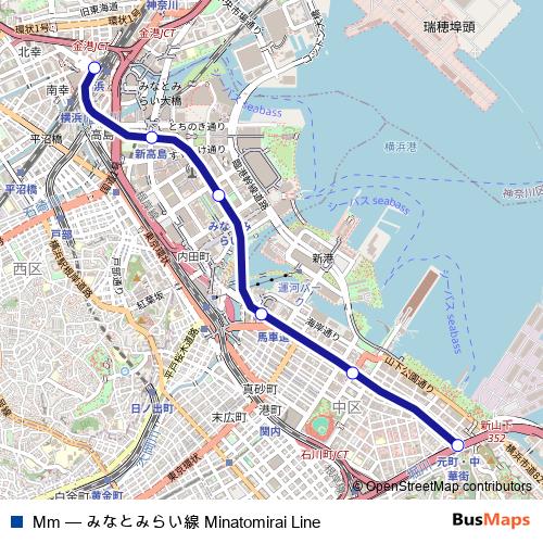 Mm rail Line Map