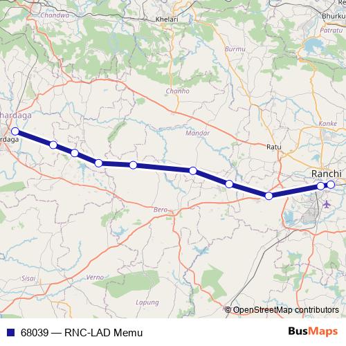68039 rail Line Map