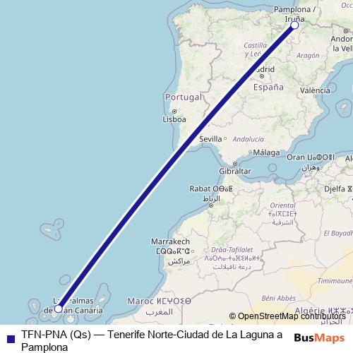 TFN-PNA (Qs) air Line Map