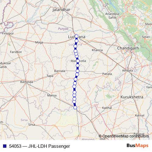 54053 rail Line Map