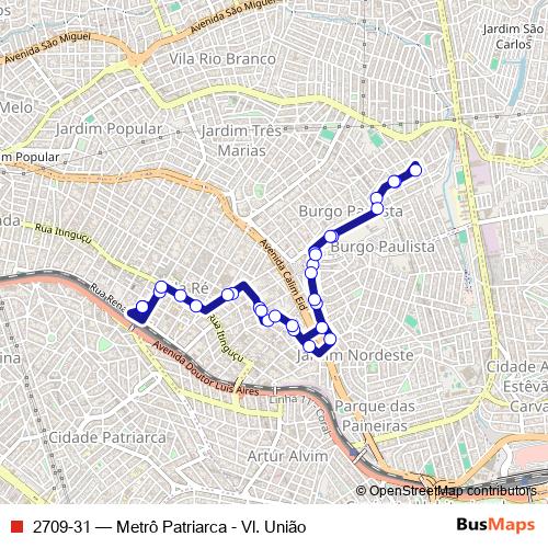 2709-31 bus Line Map