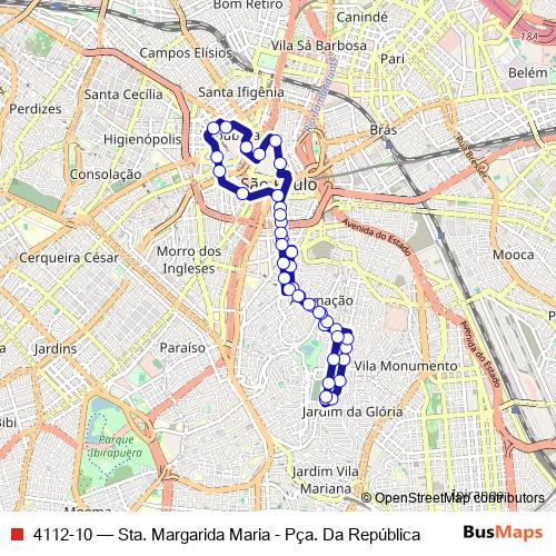 4112-10 bus Line Map