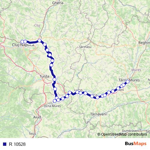 R 10528 rail Line Map