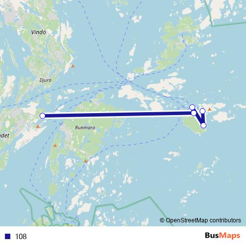 108 ferry Line Map