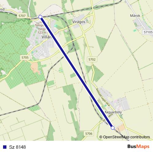 Sz 8148 rail Line Map