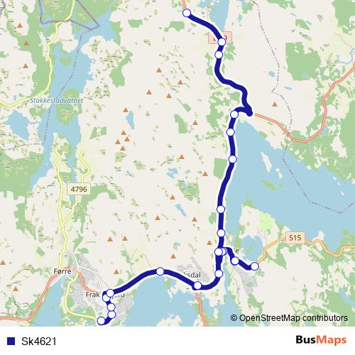 Sk4621 bus Line Map