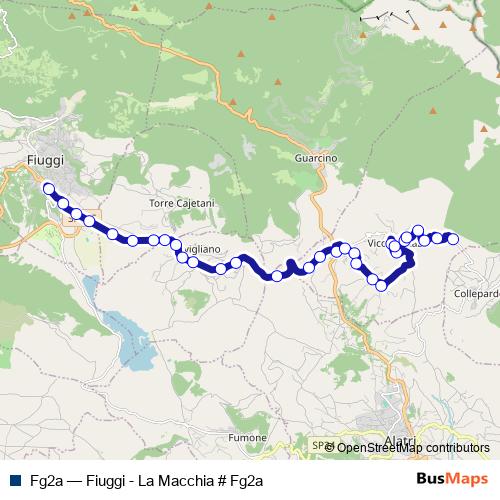 Fg2a bus Line Map