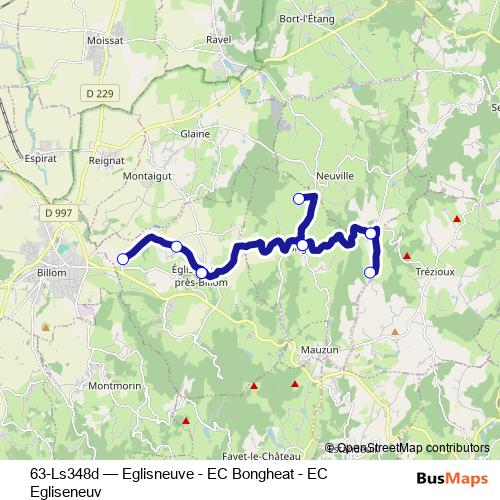 63-Ls348d bus Line Map