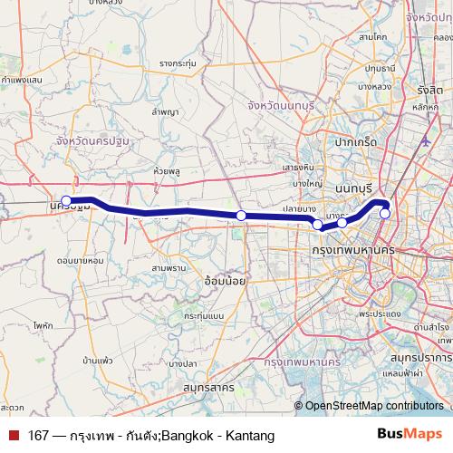 167 rail Line Map
