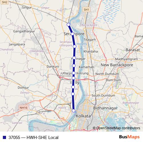 37055 rail Line Map