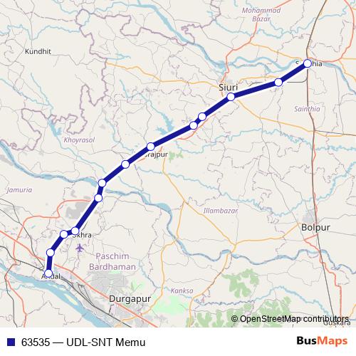 63535 rail Line Map
