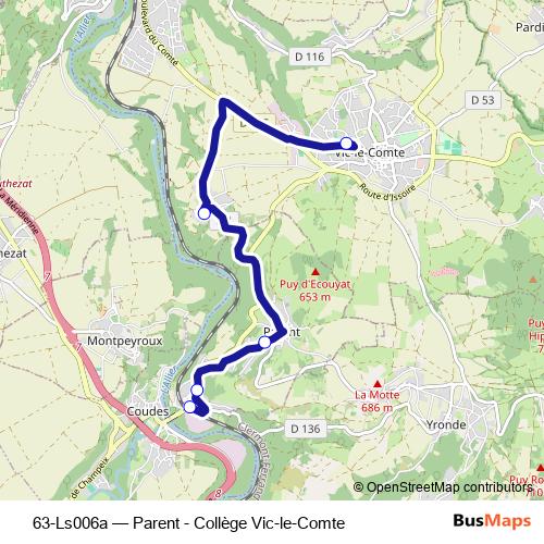63-Ls006a bus Line Map