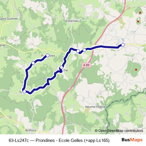 63-Ls247c bus Line Map
