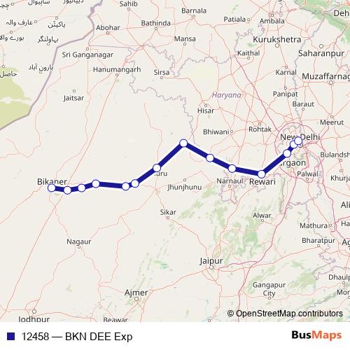 12458 rail Line Map