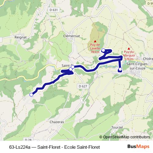 63-Ls224a bus Line Map