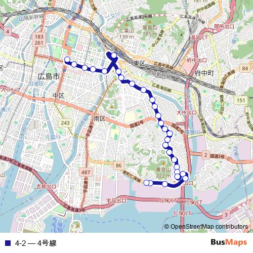 4-2 bus Line Map