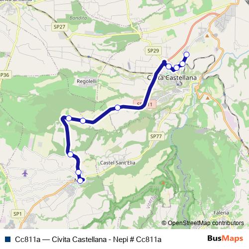 Cc811a bus Line Map