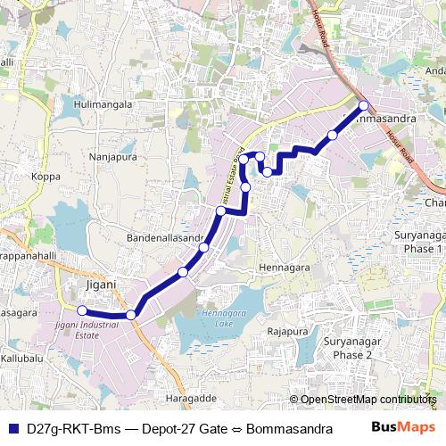 D27g-RKT-Bms bus Line Map