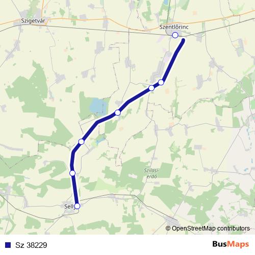 Sz 38229 rail Line Map