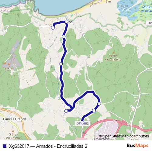 Xg632017 bus Line Map