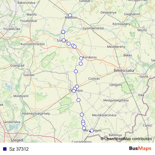 Sz 37312 rail Line Map
