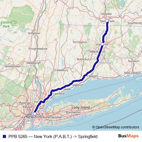 PPB 5265 bus Line Map