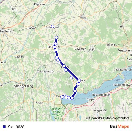Sz 19638 rail Line Map