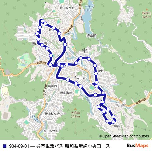 904-09-01 bus Line Map
