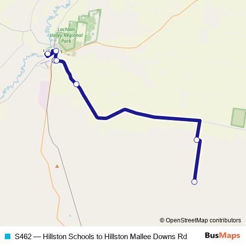 S462 bus Line Map