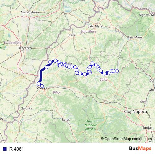 R 4061 rail Line Map