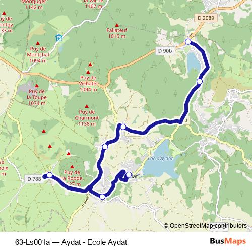 63-Ls001a bus Line Map