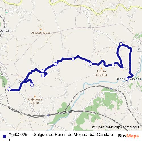 Xg602025 bus Line Map